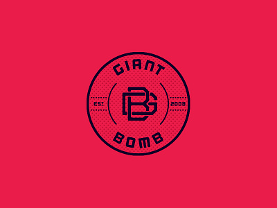Giant Bomb gb giant bomb logo mark monogram
