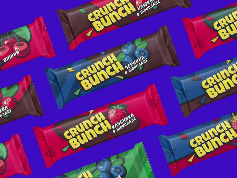Berries bars with chocolate berry chocolate food motion packaging