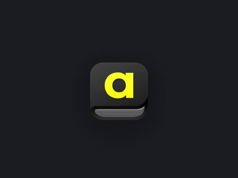 Logo and icon for mobile app animation app app icon gif icon illustration logo logotype mobile app motion