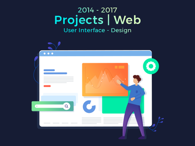 Web Projects | 2014 - 2017 colors dailyui design development illustration portfolio portfolio design ui ui ux design visual web web design