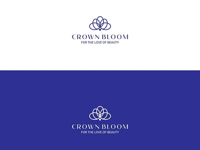 Crown bloom app branding design graphic design icon illustration logo vector