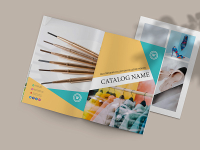 Product Catalog Templates. Fast page, Last page and medal page.