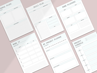 Digital Planner Sheet .