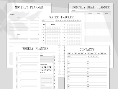 Planner Sheet.