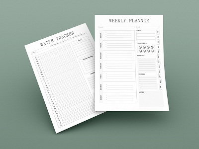 Weekly Planner Templates Sheet.