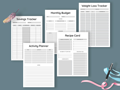 Printable Planner Sheet. planner