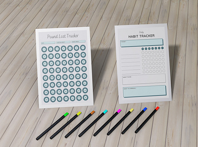 Editable Planner Pages note