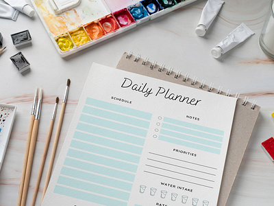 Printable Daily Planner Sheet