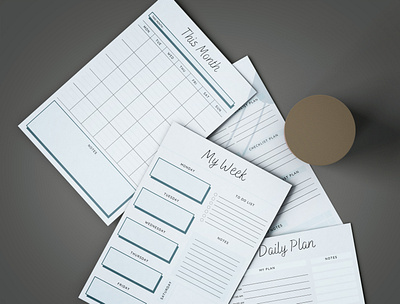 Printable Planner Sheet office