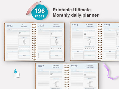 Printable Planner Bundle note