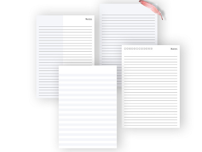 Printable Notes Pages