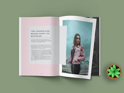 Magazine Layout template adobe indesign layout lookbook magazine magazine book magazine design magazine layout magazine page