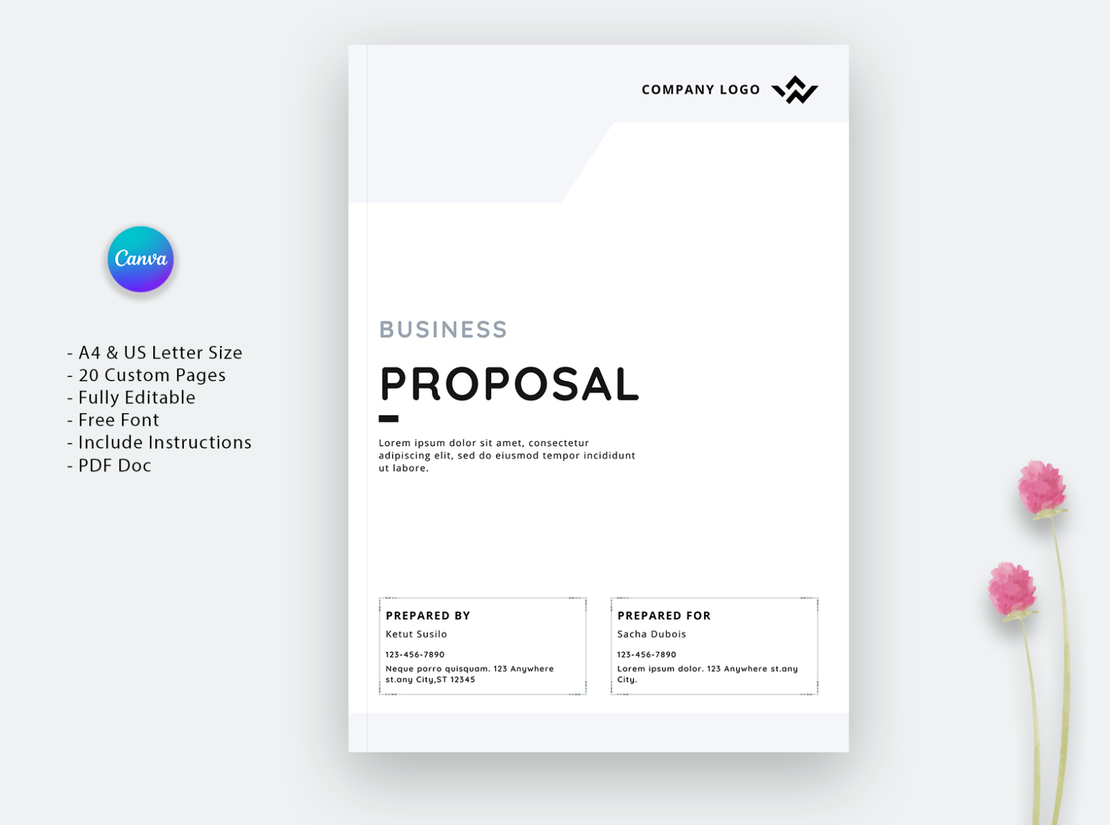 Business Proposal by Kiron Nondi on Dribbble