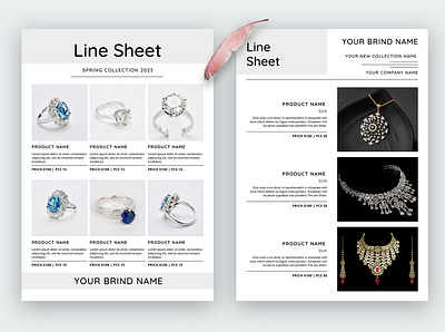 Line Sheet For Wholesale Template 2023 line sheet catalog design line line sheet line sheet design line sheet templates new line sheet product catalog product sheet sell sheet templates