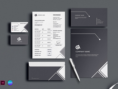 Clean Corporate Identity Pack.