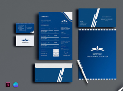 Corporate Identity Pack a4 letterhead corporate bundle corporate identity corporate identity pack corporate pack corporates envelope identity pack invoice template stationary stationery