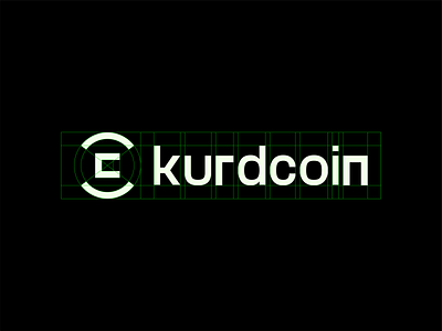 Kurdcoin | Crypto Logo brand branding coin crypto exchange graphic design identity logo