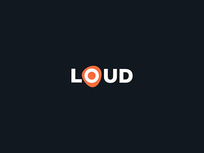 Loud Agency | Logo Design brand branding design graphic design identity letter logo o sound symbol ui vector wave