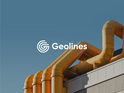 Geoline Logo & Identity brand branding construction graphic design identity iraq kurdistan local logo membrane oil reliable strong supplier