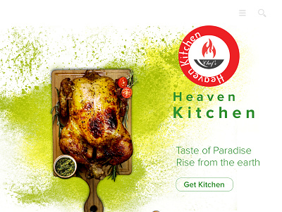 Heaven Kitchen Landing Page