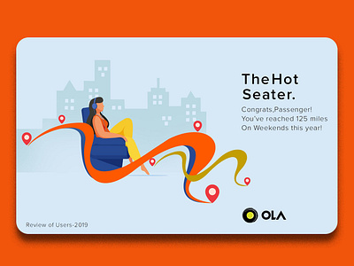 The Hot Seater. ui design