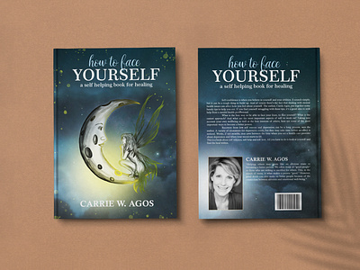 Book Cover Illustration Design - How to face Yourself