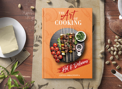 Cookbook Cover and Layout Design branding design graphic design logo