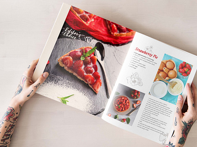 Cookbook Cover and Layout Design