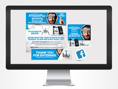Blu "Glasshole" Social Media Digital Campaign
