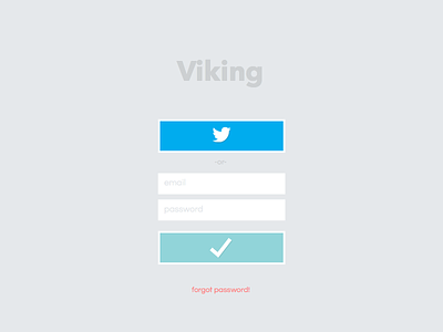 Viking Login cms flat log in login sign in ui viking