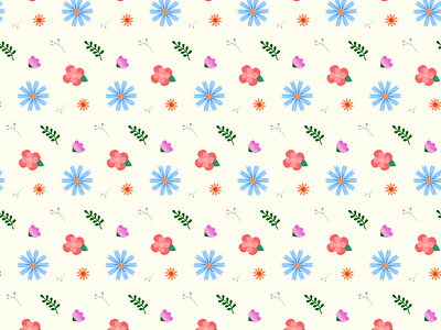 pattern with flowers