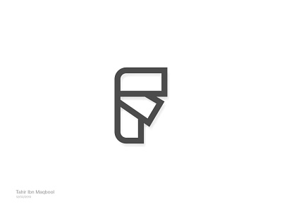 Marks & Symbols ( F ) design f grids letter f lines logo design logos marks modern monogram process symbols