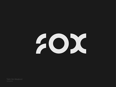 FOX design fox fox logo lines logo logo design logo design process logo sketching logos marks modern monogram process symbols typography vector