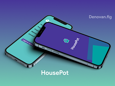 Housepot by denovan.fig app branding design graphic design illustration logo typography ui ux vector