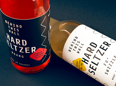 Hard Seltzer — Labels branding cocktail drinks graphicdesign label labeldesign labelling liquor packaging spirits type