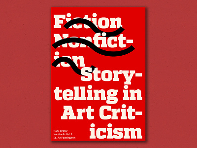 Fiction Nonfiction —Publication cover editorial graphicdesign