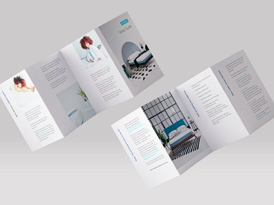 SimbaSleep.com | Folded brochure