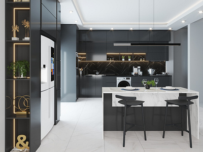 Modern Kitchen Render