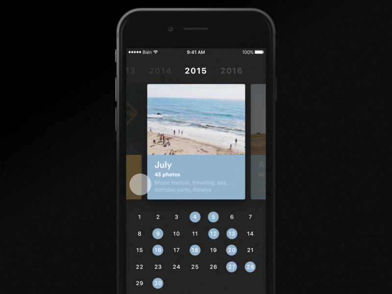 Photo Calendar for iOS