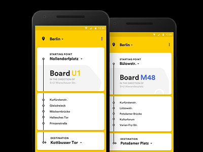Public Transport for Android android board boarding bus cards destination line material public stops train transport