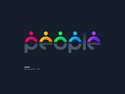 people branding design graphic design logo vector