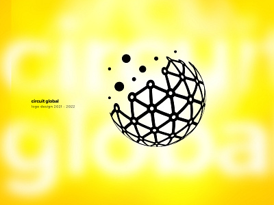 circuit global branding design graphic design logo vector