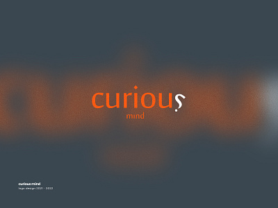 Curious Mind branding clean creative design flat graphic design illustration illustrator logo minimal photoshop simple typography vector