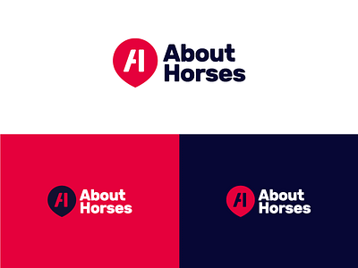 About Horses Logo Design branding logo online marketplace platform portal