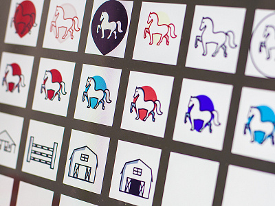 About Horses Categories WIP animals barn categories horses icons illustration