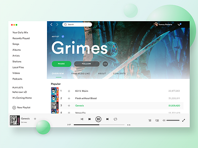 Spotify Light Theme