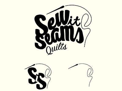 Quilting Business Logo branding graphic design logo