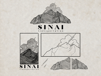 Sinai Transportation branding graphic design logo