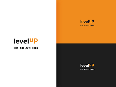 Levelup logo branding logo