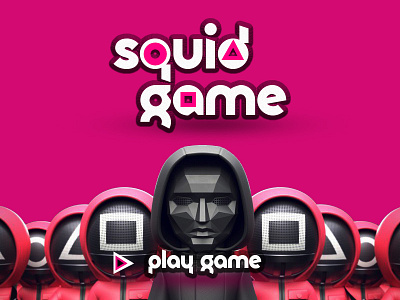 squid game design graphic design illustration vector